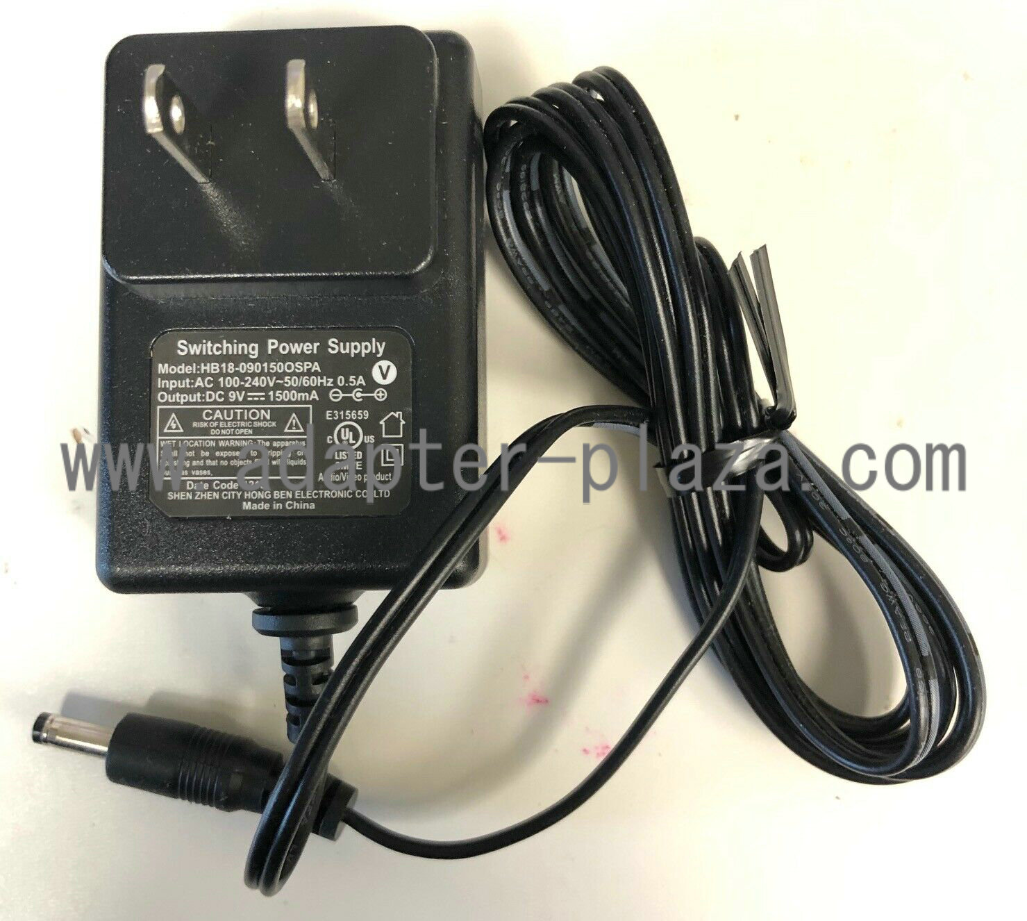 *Brand NEW* HB-090150OSPA DC 9V 1500mA AC DC Adapter POWER SUPPLY